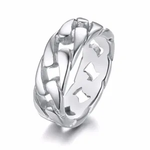 7MM Men Stainless Steel Ring for Men