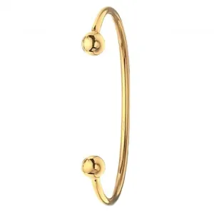 9ct Yellow Gold Torc Bangle BN116