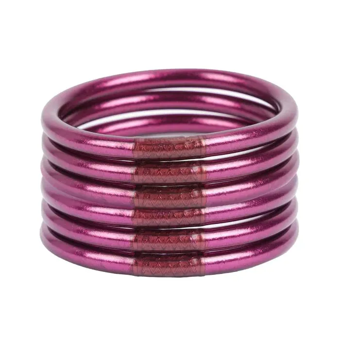 Amethyst All Weather Bangles® (AWB®) - Serenity Prayer