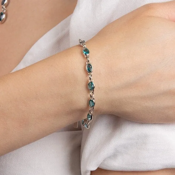 Aqua Nano Crystal Bracelet B5383T