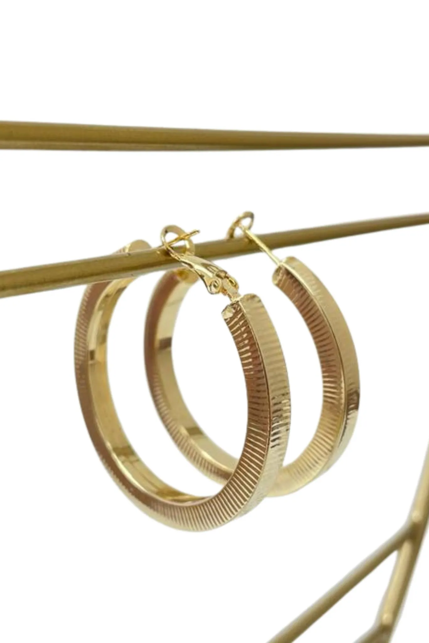 Aurora Circle Hoop Earrings