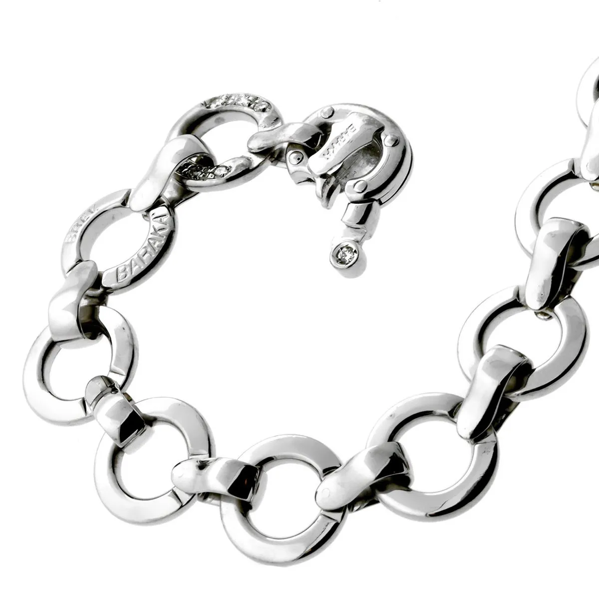 Baraka Diamond 18k White Gold Bracelet