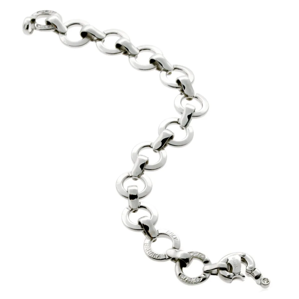 Baraka Diamond 18k White Gold Bracelet