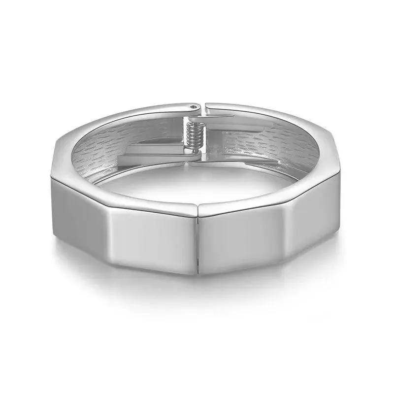 Bracelets Charm Jewelry - Polygon Bangle - TSJ7 Design