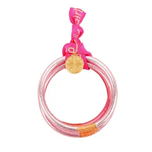 Carousel Pink All Weather Bangles® (AWB®) - Serenity Prayer