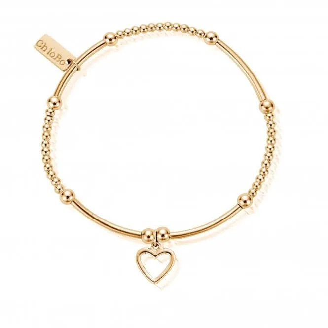 ChloBo Cute Mini Open Heart Bracelet GBCM006