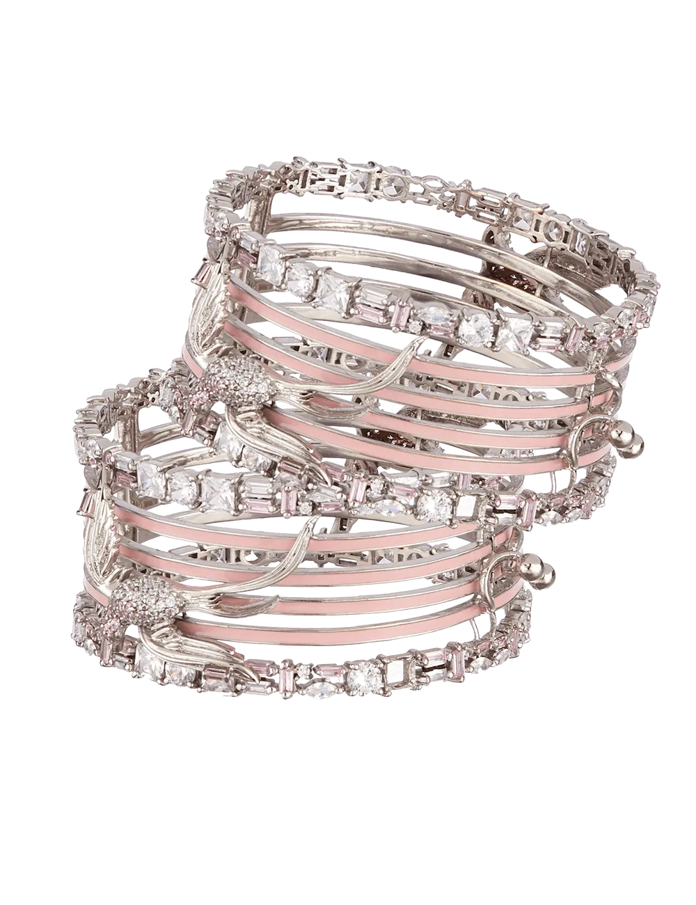 Chrome Renaissance Churha Bangles