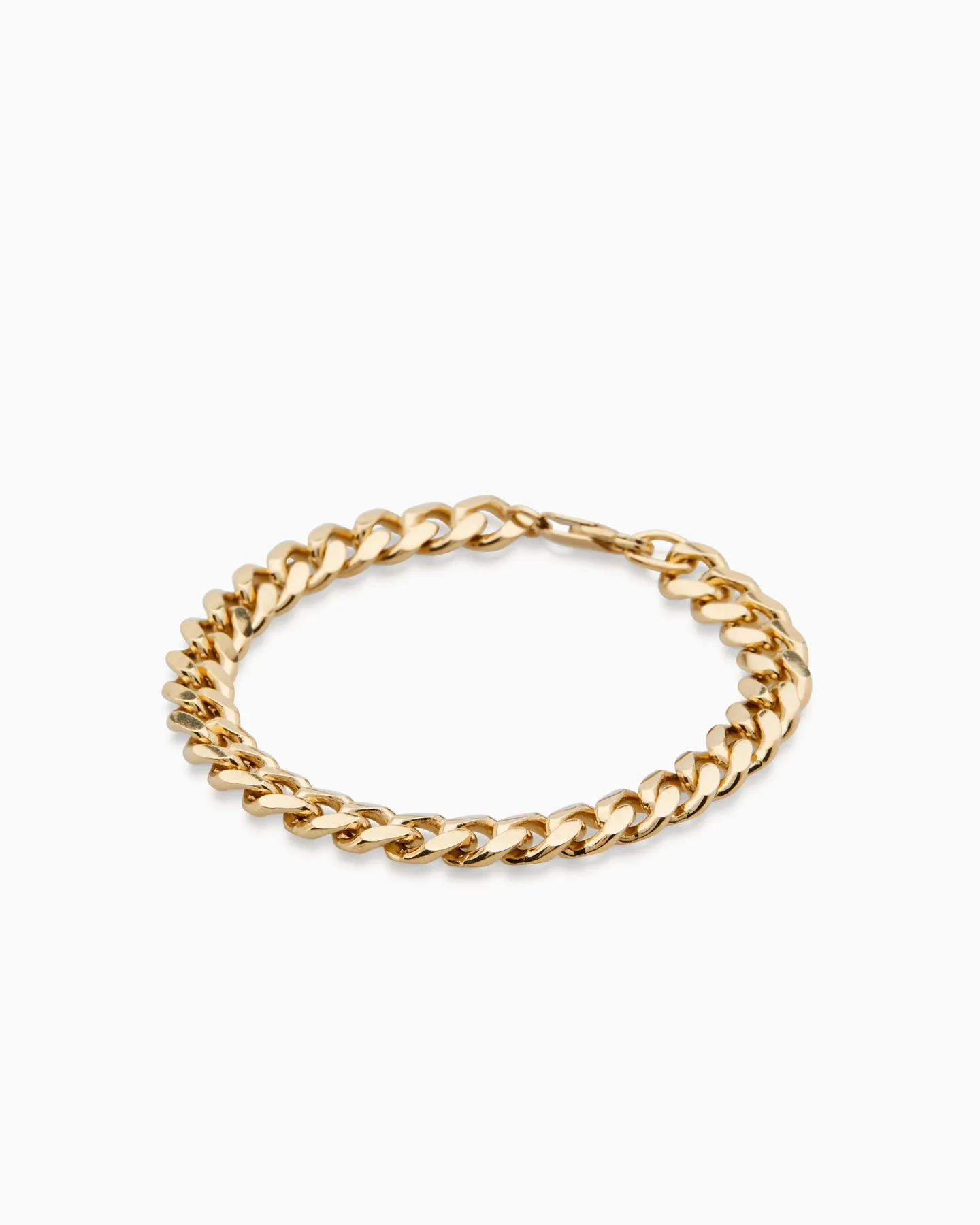 Chunky Curb Bracelet | Gold