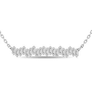 Diamond 1/4 Ct.Tw. Fashion Necklace in 14K White Gold