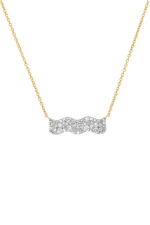 Diamond Form Bar Necklace