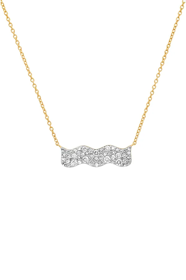 Diamond Form Bar Necklace