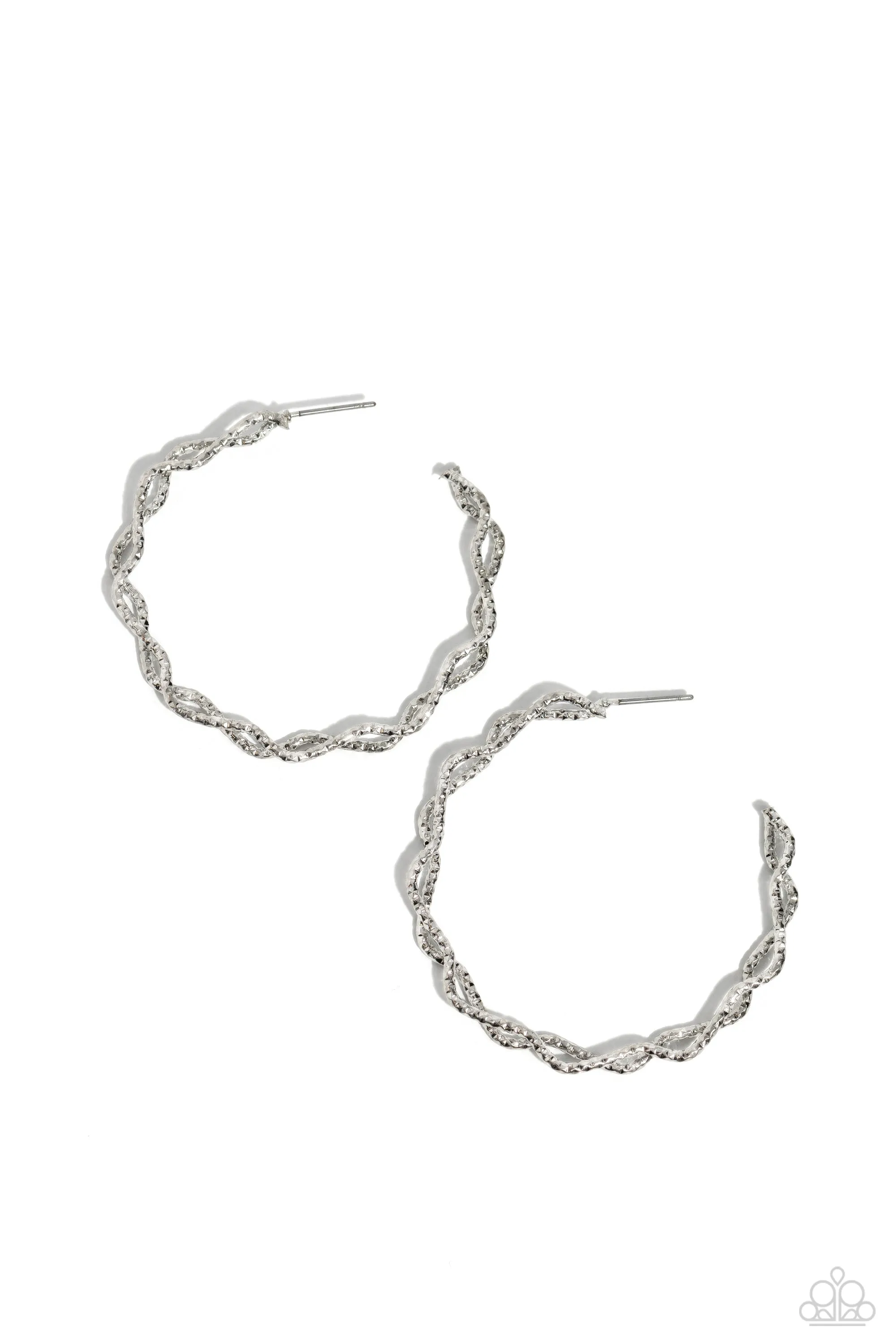 Earrings Haute Helix - Silver Hoops