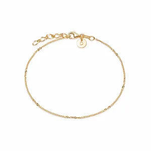 Estée Lalonde Forever Chain Bracelet 18ct Gold Plate