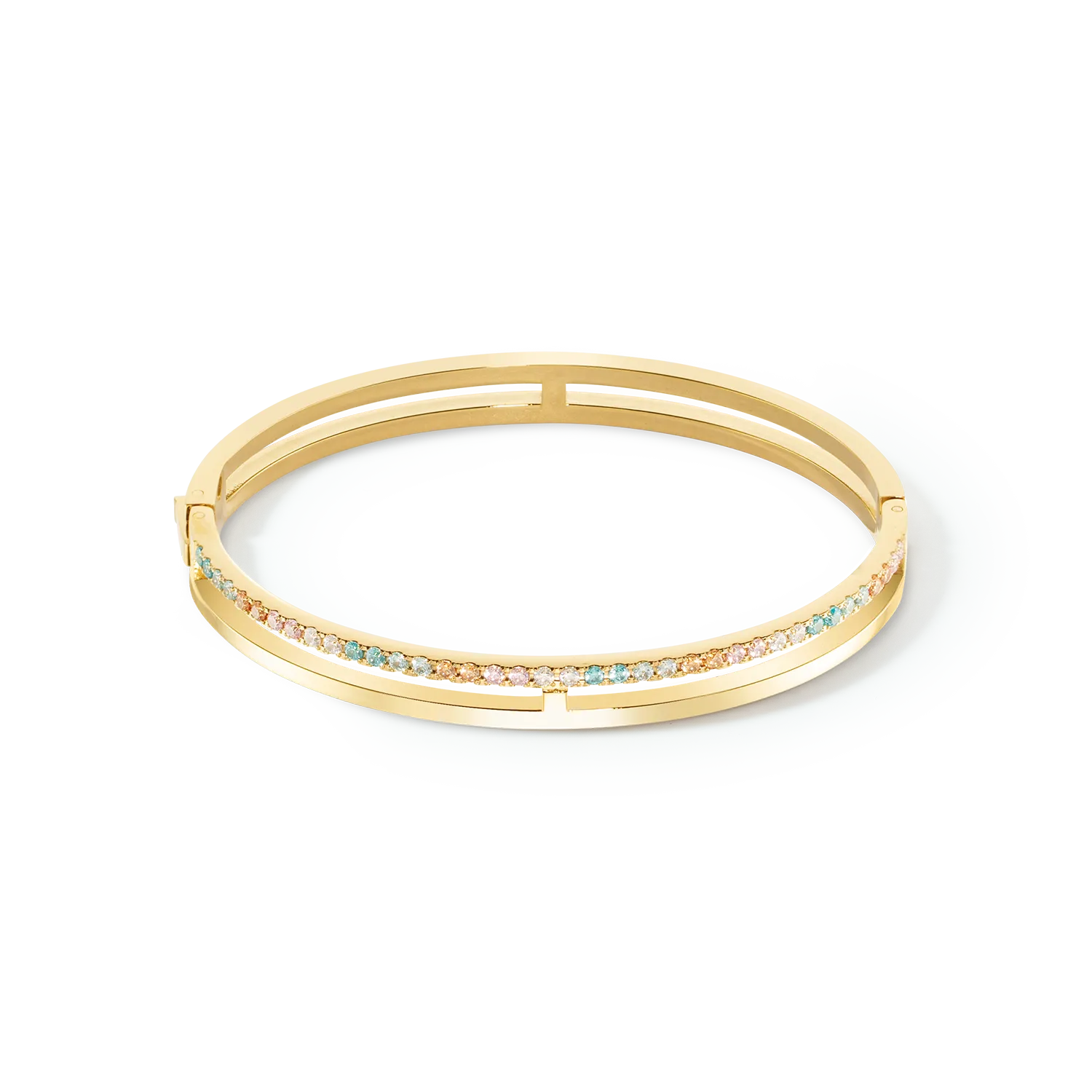 Eternal Unity Bangle gold-multicolour pastel