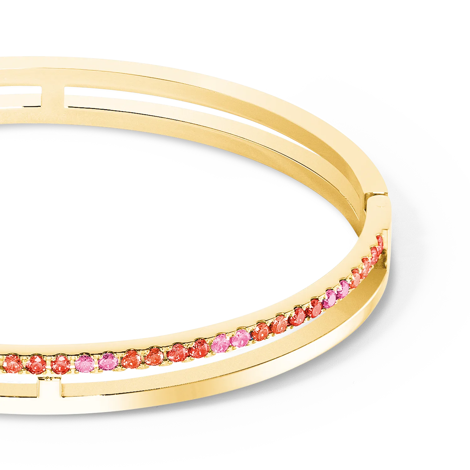 Eternal Unity Bangle gold-red