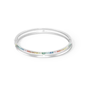 Eternal Unity Bangle silver-multicolour