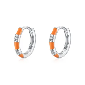 Exquisite S925 Pure Silver Zircon Earrings for Women - Elegant and Versatile Jewelry from Japan and South Korea