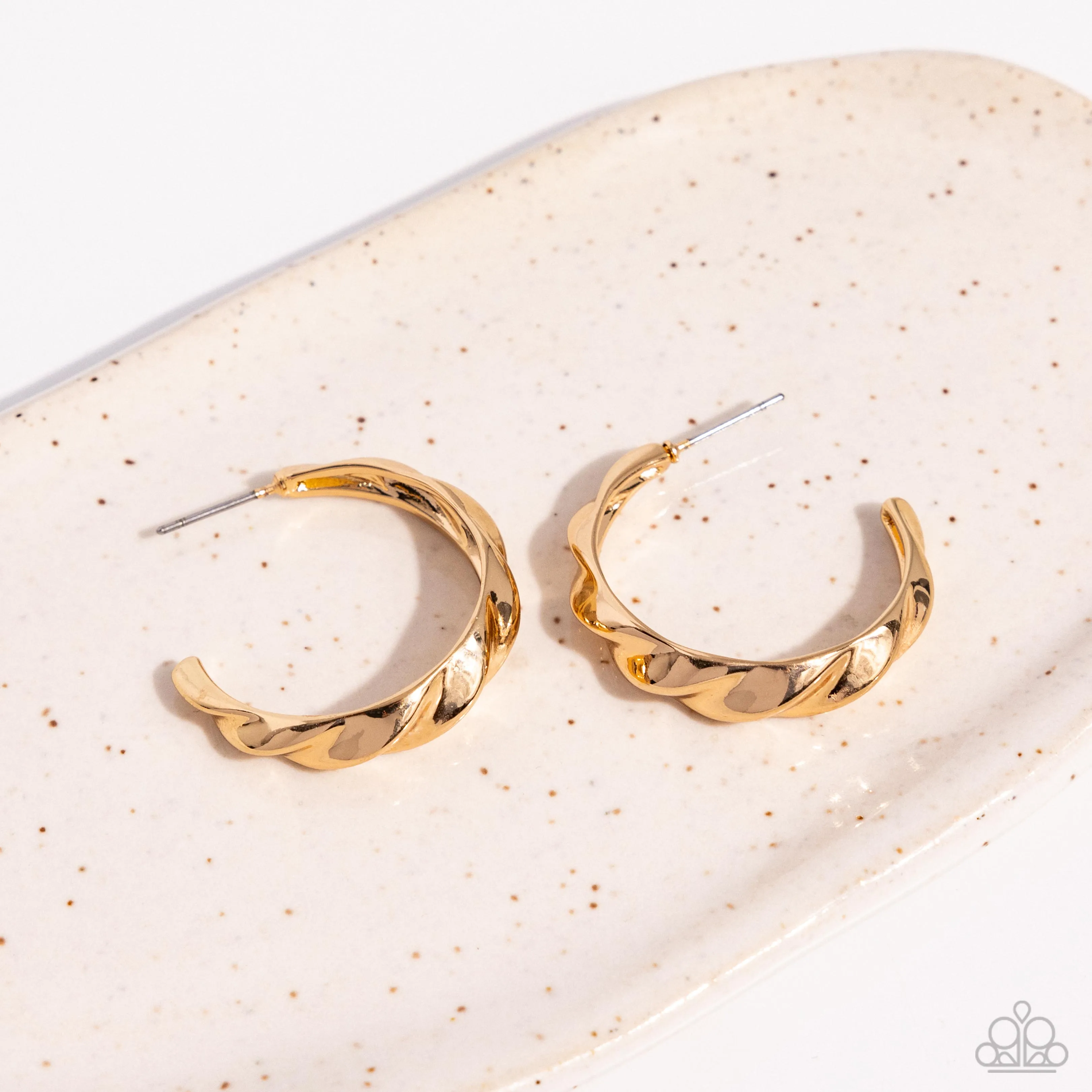 HOOP it Up - Gold Earrings