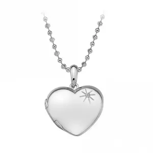 Hot Diamonds Memoirs Heart Locket Pendant DP495