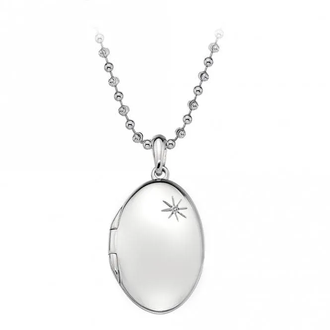 Hot Diamonds Memoirs Oval Locket Pendant DP493