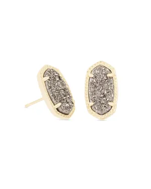 Kendra Scott - Ellie Stud Earrings Gold Platinum Drusy