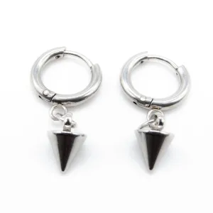 Mercy Spike Hoop Earrings