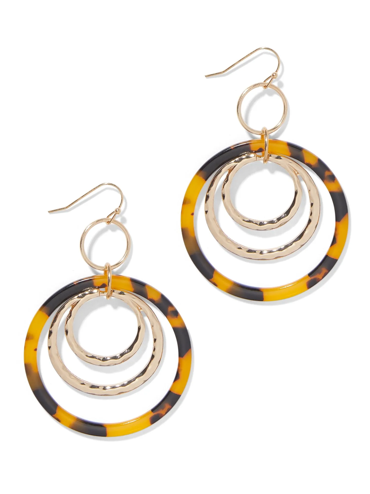 Multi-Circle Drop Earring