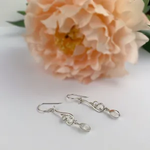 Musical Moonstone Earrings - VE258