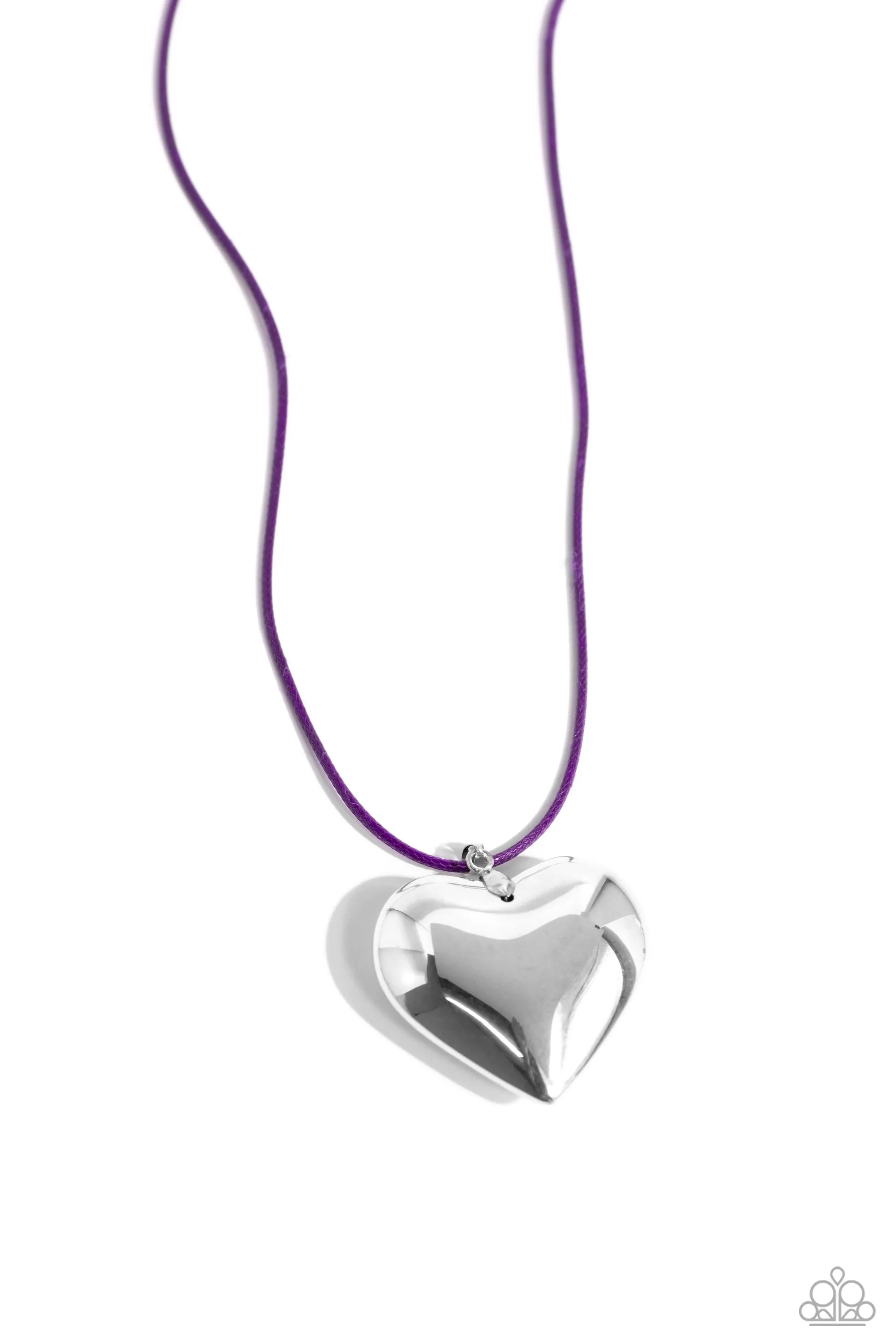 Necklaces Devoted Daze - Purple VDAY V501