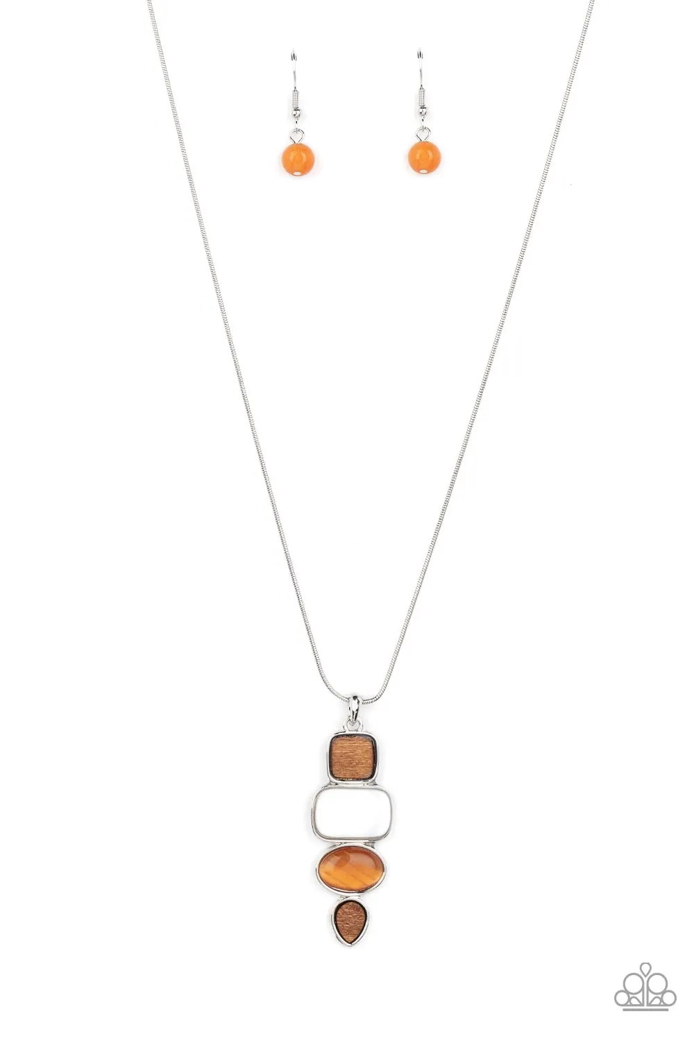 Necklaces Elemental Energy - Orange N397