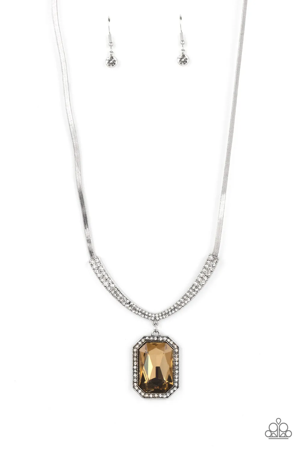 Necklaces Fit for a DRAMA QUEEN - Brown N409