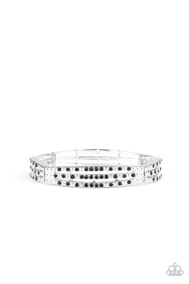 Paparazzi Bracelet ~ Suburban Scene - Black