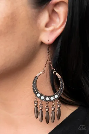 Paparazzi Earring ~ Day to DAYDREAM - Copper