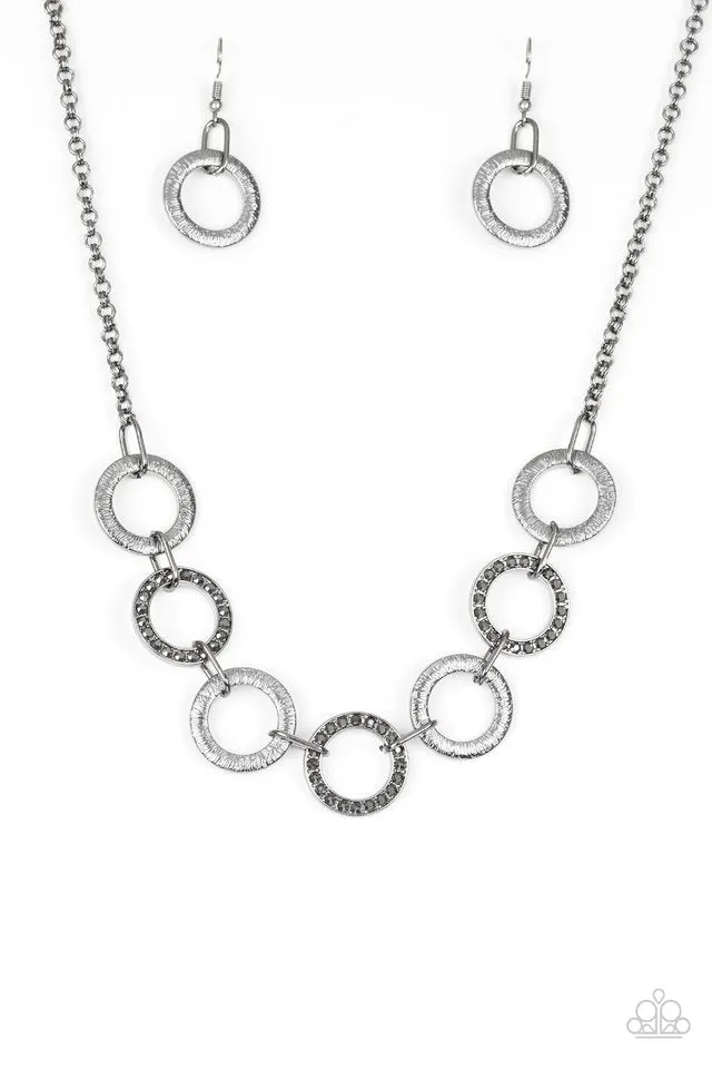 Paparazzi Necklace ~ Modern Day Madonna - Black