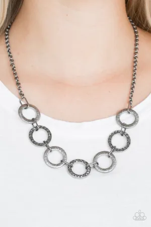 Paparazzi Necklace ~ Modern Day Madonna - Black