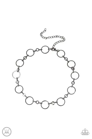 Paparazzi Necklace ~ Simply City Slicker - Black