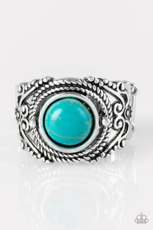 Paparazzi Ring ~ Stand Your Ground - Blue