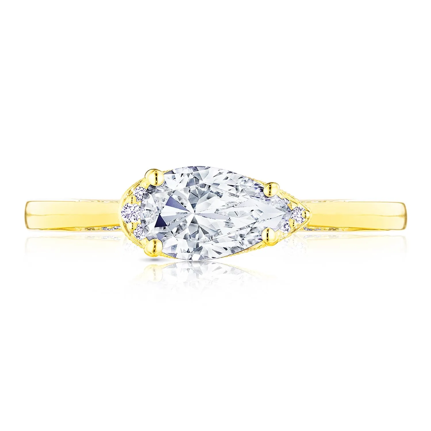 Pear Solitaire Engagement Ring