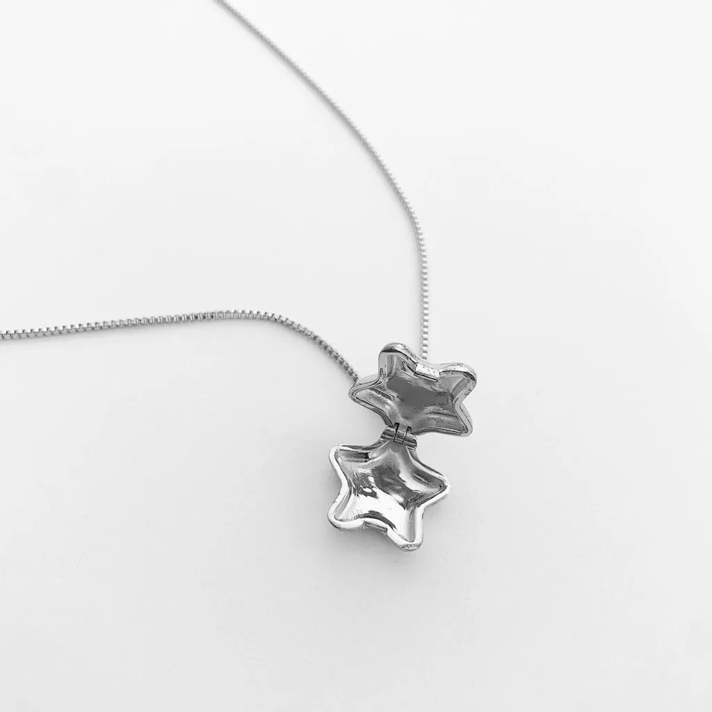 Polly Star Locket Necklace