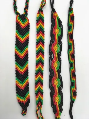 Rasta Woven Bracelets