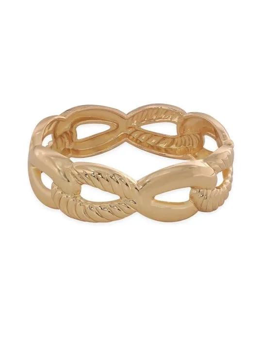 Rubans Voguish Golden Harmony Bracelet