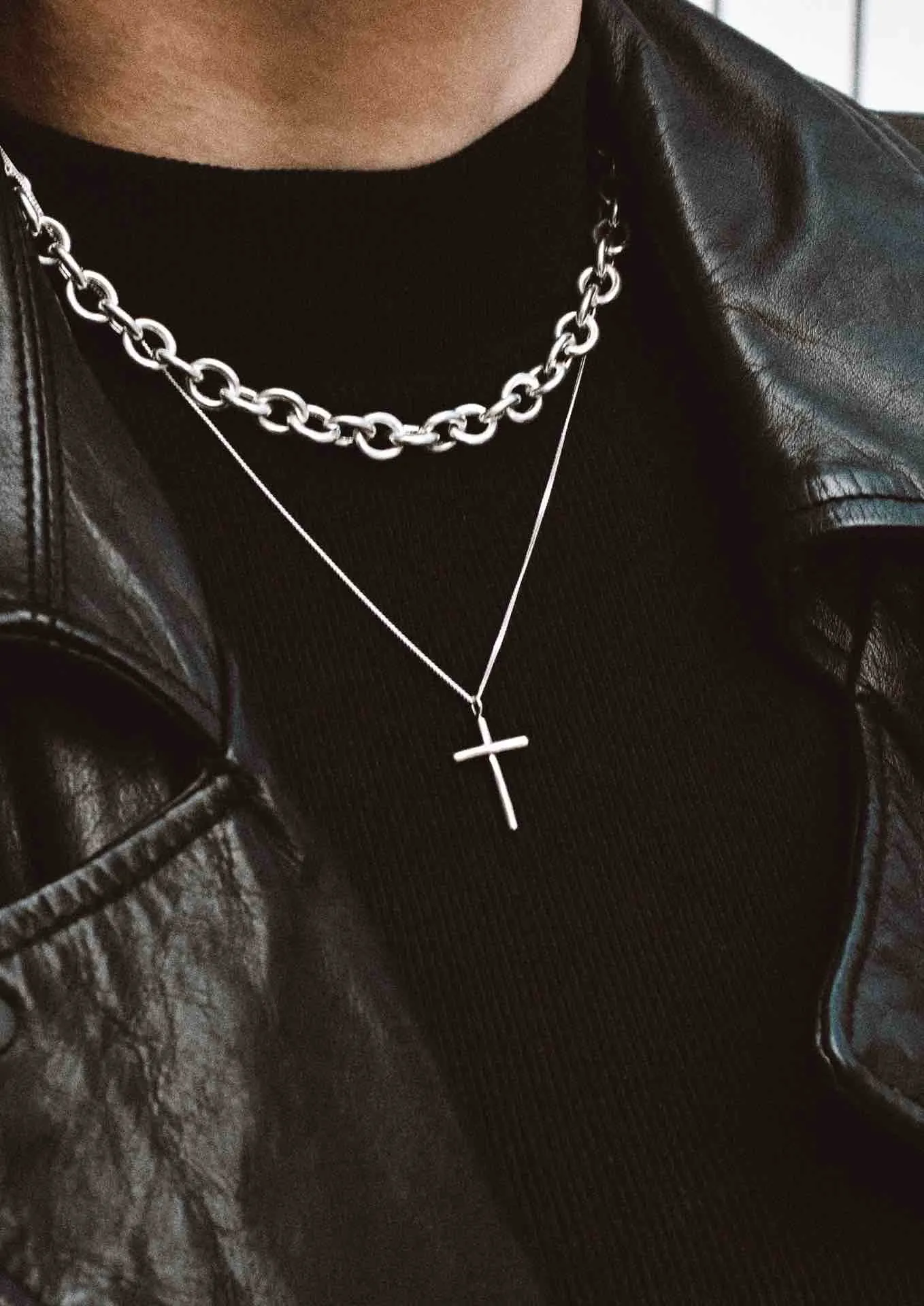 Saint Necklace Silver