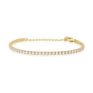 Saint Valentine Aspen Tennis Bracelet- Gold