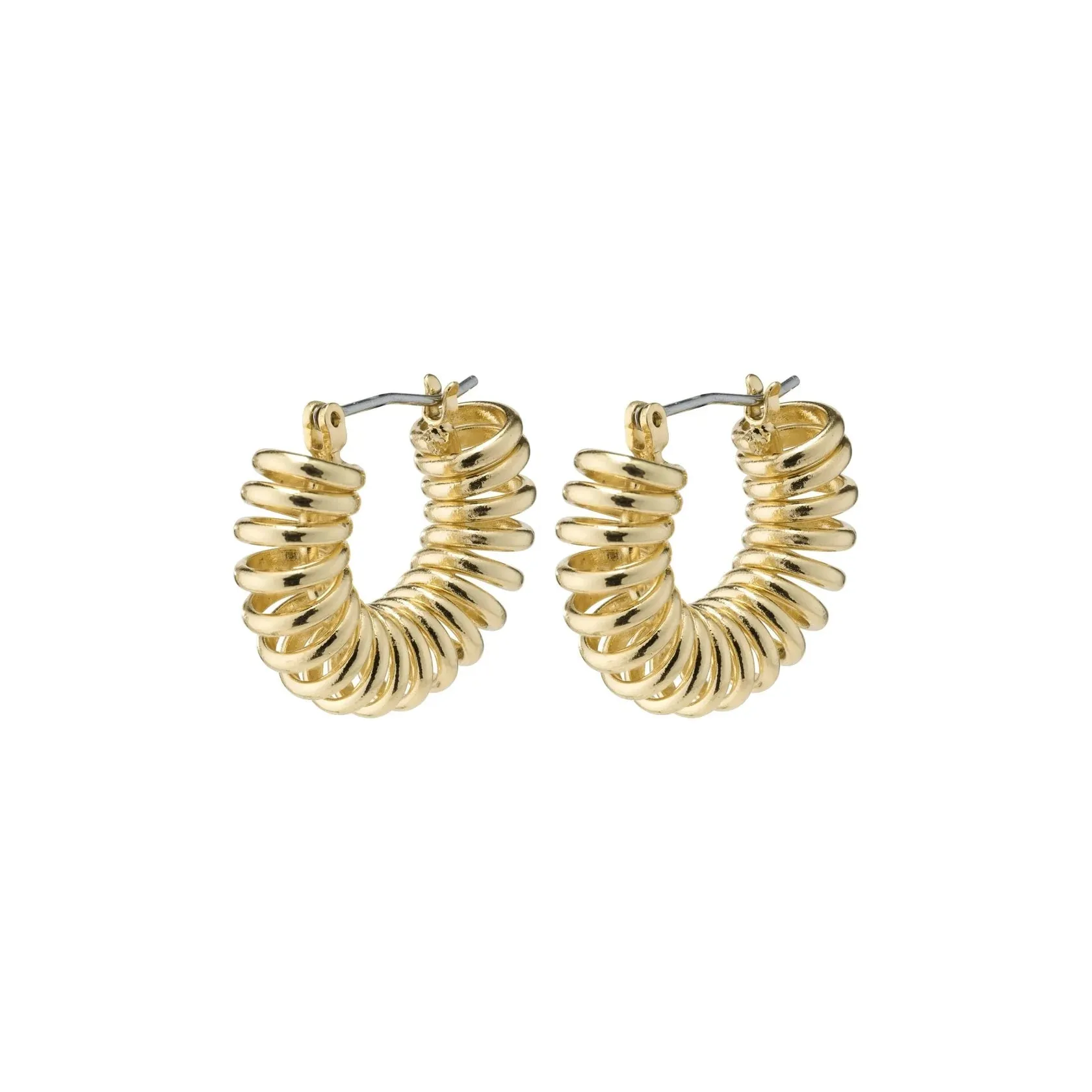 Sara Gold Plated Hoops