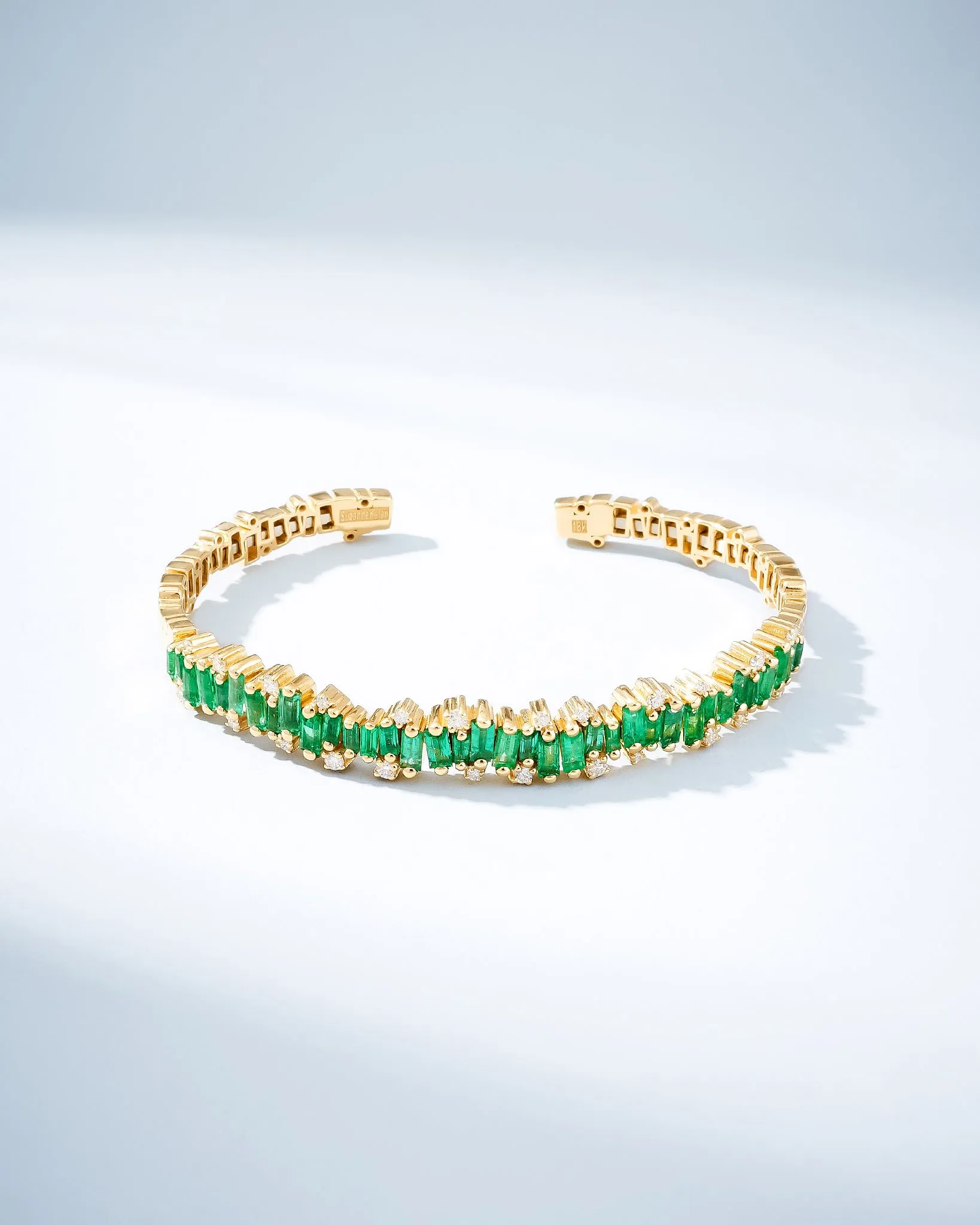 Shimmer Audrey Emerald Bangle