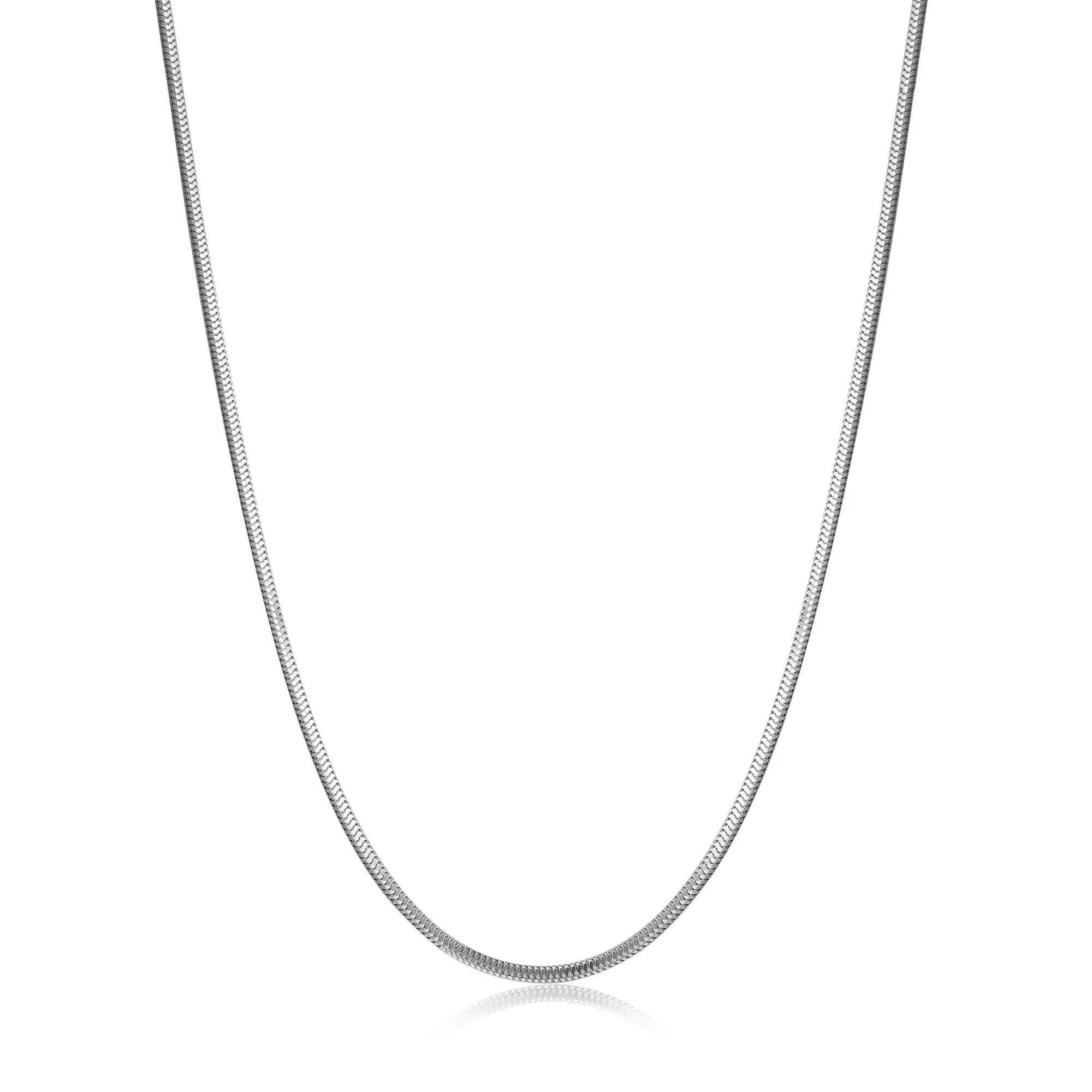 Silver Snake Chain Necklace