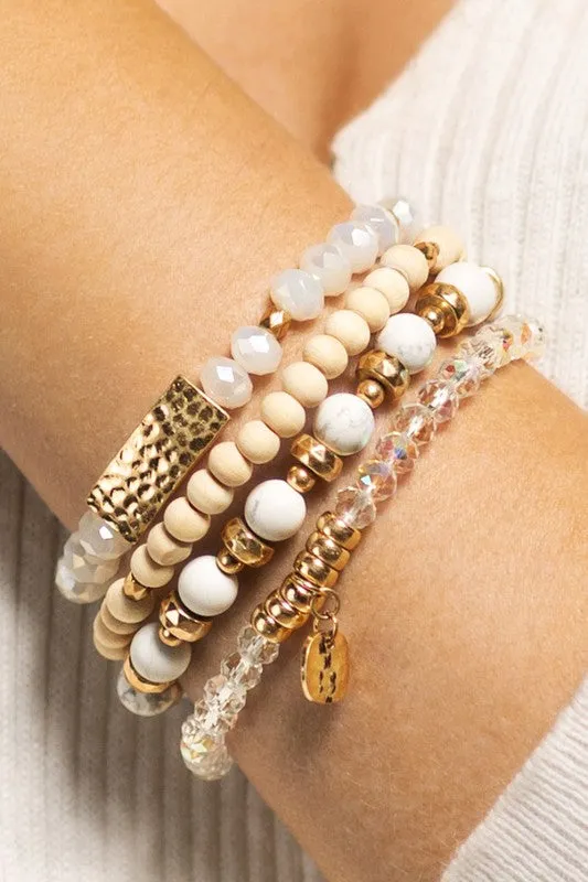 Simple Beauty Stackable Bracelets