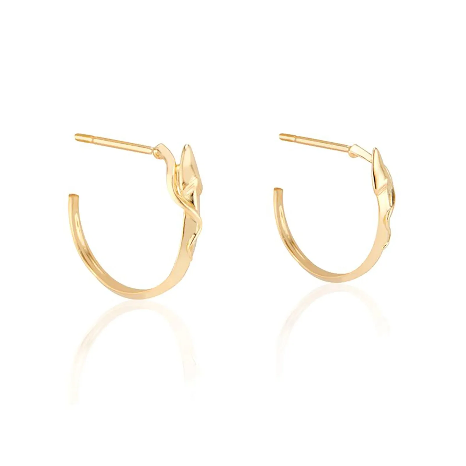 Small Snake Hoops