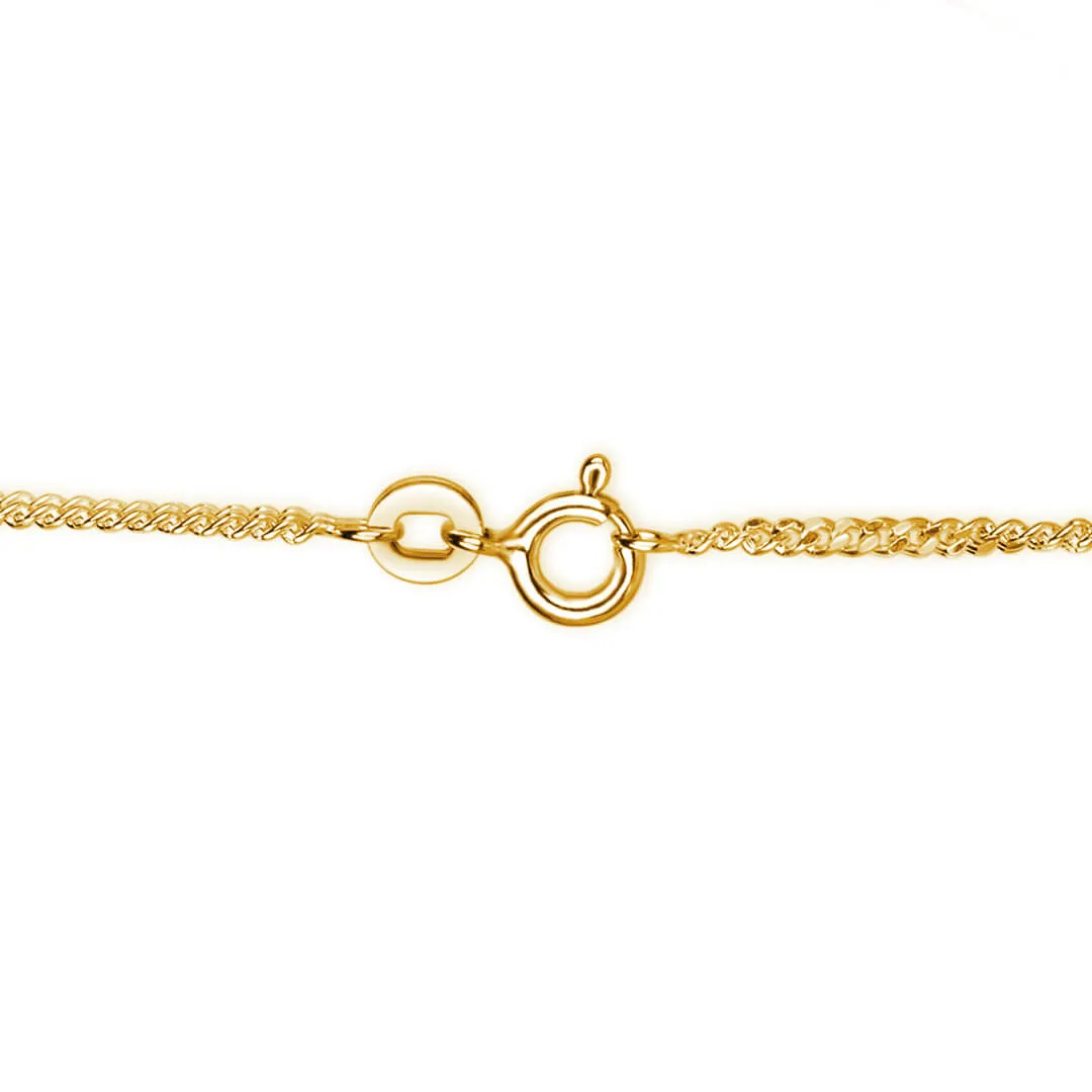 Solid Gold Curb Chain