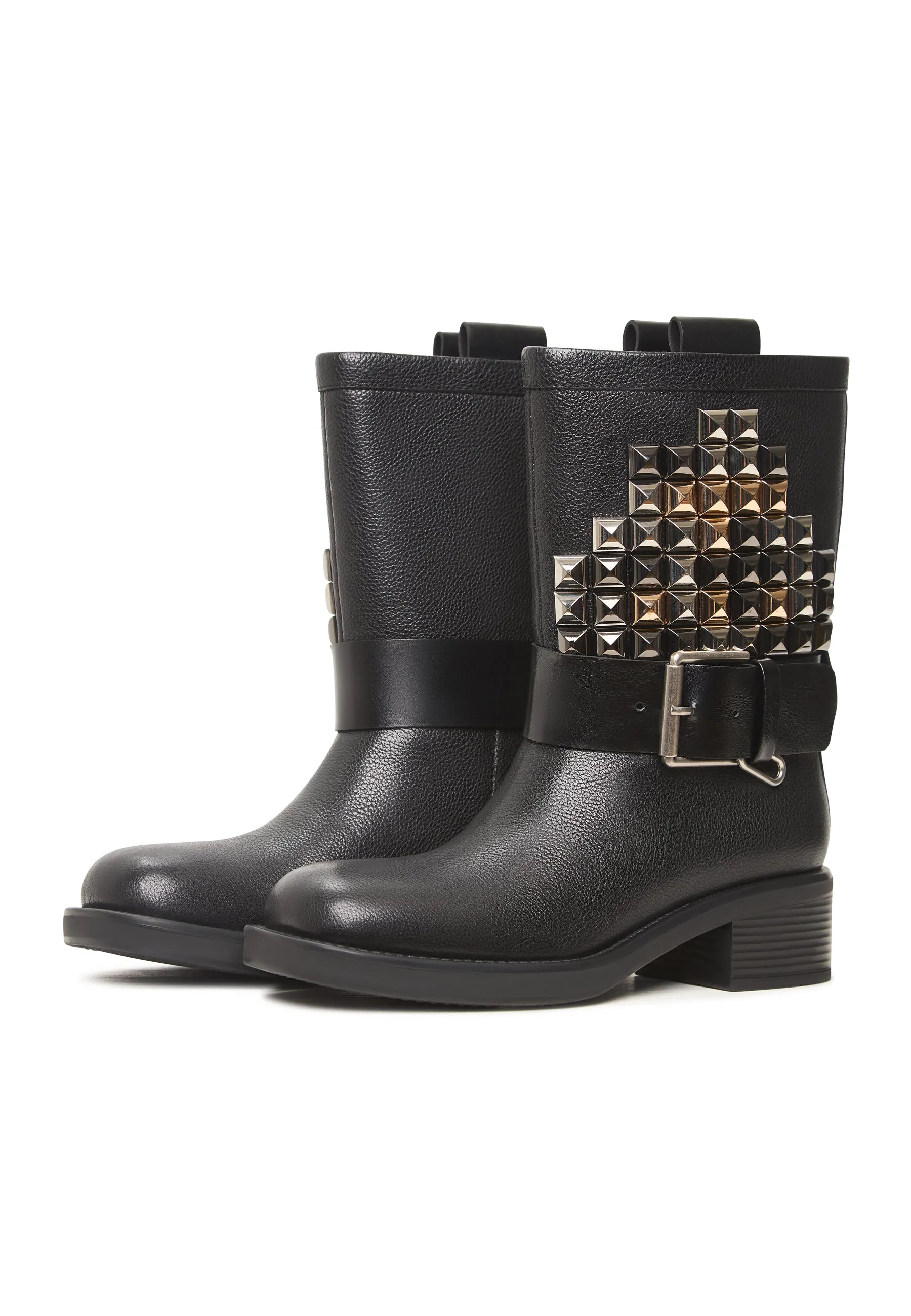 Studded Ankle Boots Joan - Black